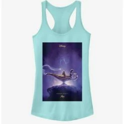 Best Pirce 🔔 Disney Aladdin 2019 Aladdin Live Action Poster 👍 Girls Tank ✔️