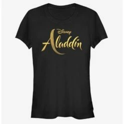 Coupon ❤️ Disney Aladdin 2019 Aladdin Live Action Logo 🌟 Girls T-Shirt ✔️