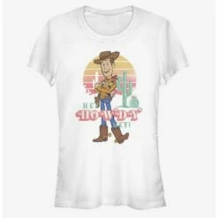 Flash Sale 😀 Disney Pixar Toy Story 4 Hey Howdy Girls T-Shirt 😀