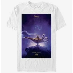Outlet ✔️ Disney Aladdin 2019 Aladdin Live Action Poster T-Shirt ✔️ -Dressup Outfits Shop 11987209 hi
