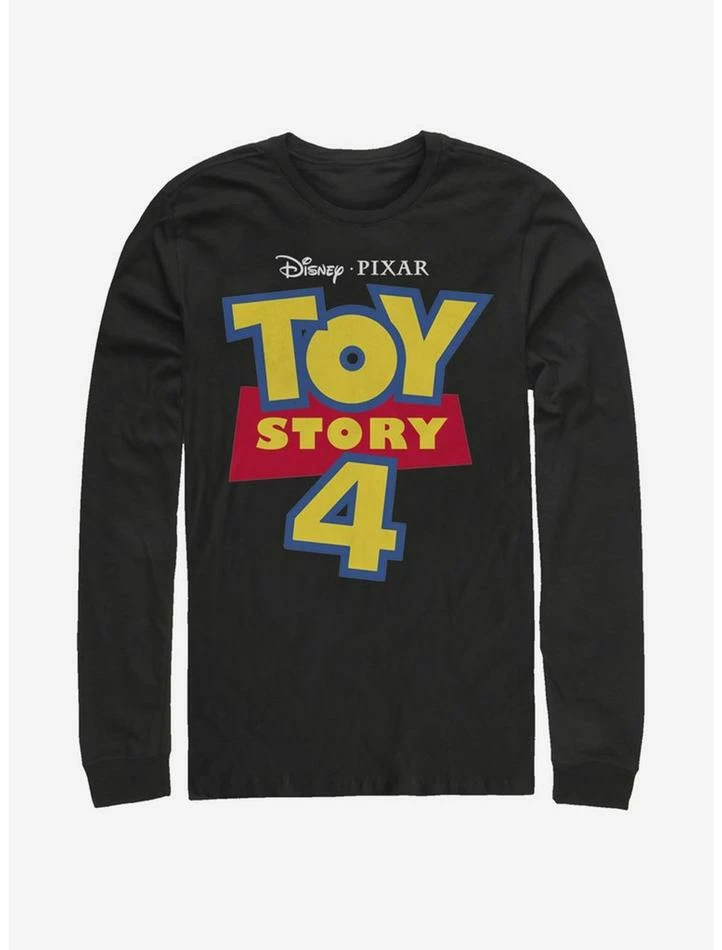 Top 10 ⭐ Disney Pixar Toy Story 4 Full Color Logo Long-Sleeve T-Shirt 🤩 1 Top 10 ⭐ Disney Pixar Toy Story 4 Full Color Logo Long-Sleeve T-Shirt 🤩
