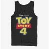 Outlet 😀 Disney Pixar Toy Story 4 Full Color Logo Tank ⌛