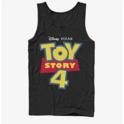 Outlet 😀 Disney Pixar Toy Story 4 Full Color Logo Tank ⌛
