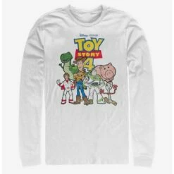 Deals 😍 Disney Pixar Toy Story 4 Toy Crew Long-Sleeve T-Shirt 🔔