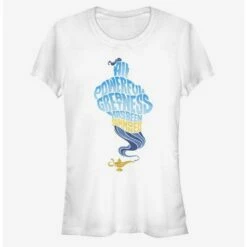 Cheapest 🛒 Disney Aladdin 2019 All Powerful Genie Girls T-Shirt 🤩 -Dressup Outfits Shop 11988574 hi
