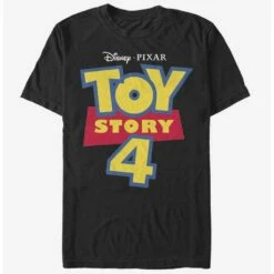 Top 10 ❤️ Disney Pixar Toy Story 4 Full Color Logo T-Shirt 🎁