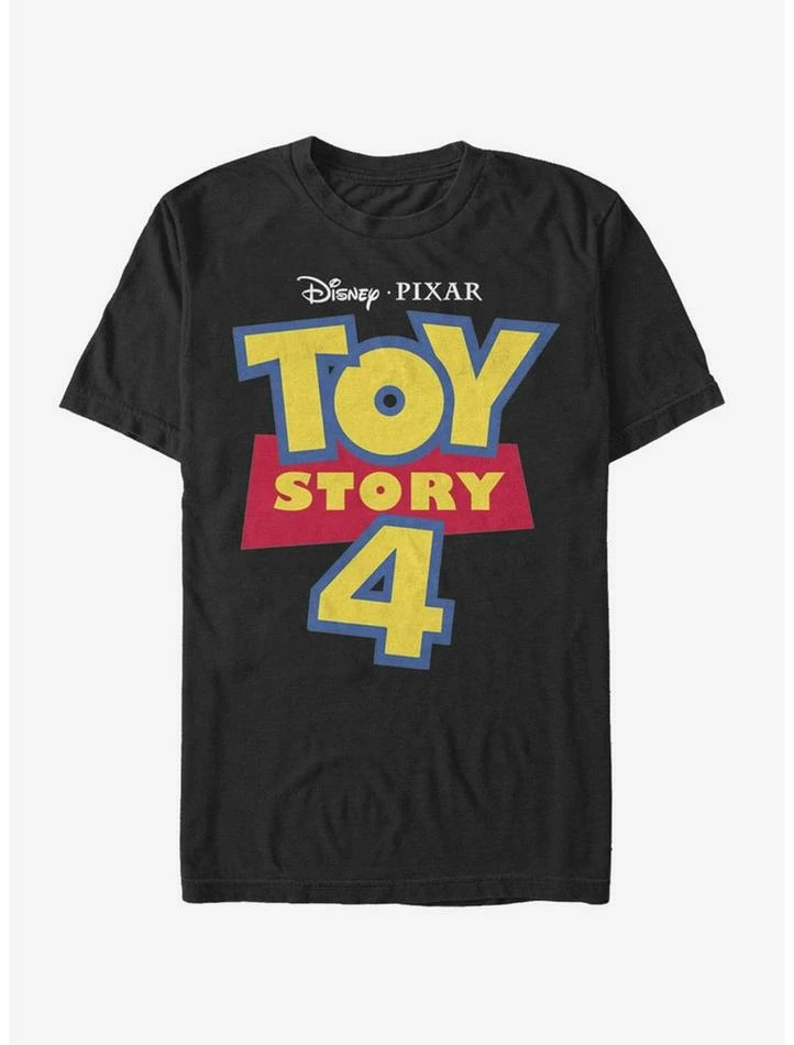 Top 10 ❤️ Disney Pixar Toy Story 4 Full Color Logo T-Shirt 🎁 1 Top 10 ❤️ Disney Pixar Toy Story 4 Full Color Logo T-Shirt 🎁