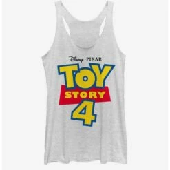 Cheapest 💯 Disney Pixar Toy Story 4 Full Color Logo Girls Tank ✨