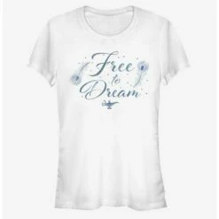 Discount 🤩 Disney Aladdin 2019 Free To Dream Girls T-Shirt 🥰