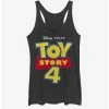 Cheapest ⌛ Disney Pixar Toy Story 4 Full Color Logo ✔️ Girls Tank ⌛