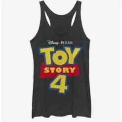 Cheapest ⌛ Disney Pixar Toy Story 4 Full Color Logo ✔️ Girls Tank ⌛