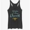 Outlet ✔️ Disney Aladdin 2019 🔥 Woman of Many Dreams Cursive Girls Tank 🎉