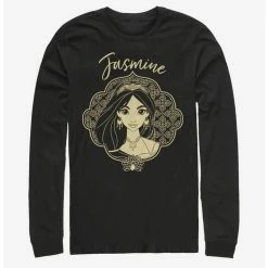 Flash Sale ⭐ Disney Aladdin 2019 Jasmine Portrait Long-Sleeve T-Shirt ⌛