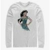 Best reviews of ❤️ Disney Aladdin 2019 Jasmine Sketch Long-Sleeve T-Shirt 🔥