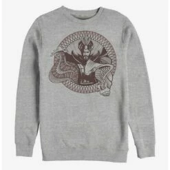 Budget ⭐ Disney Aladdin 2019 Jafar Circle Sweatshirt 👏