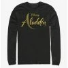 Budget 👍 Disney Aladdin 2019 Aladdin Live Action Logo Long-Sleeve T-Shirt 👍