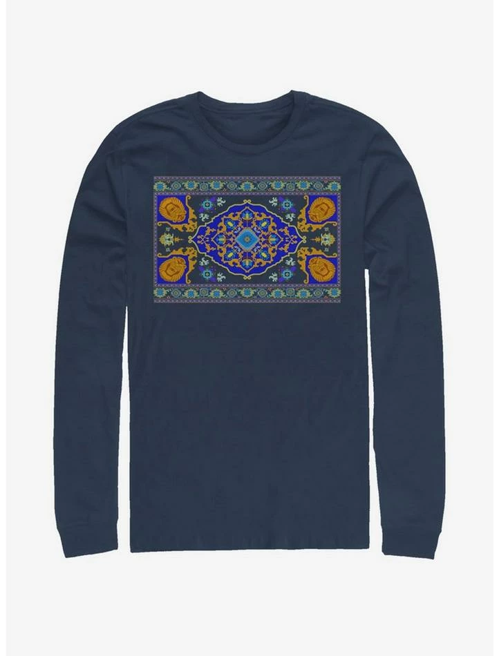 Wholesale π― Disney Aladdin 2019 Magic Carpet Panel Print Long-Sleeve T-Shirt π 1 Wholesale π― Disney Aladdin 2019 Magic Carpet Panel Print Long-Sleeve T-Shirt π