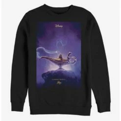 Budget 💯  Disney Aladdin 2019 Aladdin Live Action Poster Sweatshirt ⌛
