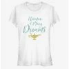 Promo 💯 Disney Aladdin 2019 Woman of Many Dreams Cursive Girls T-Shirt 🎁