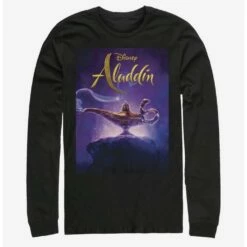 Outlet 🧨 Disney Aladdin 2019 Aladdin Live Action Cover Long-Sleeve T-Shirt 😍