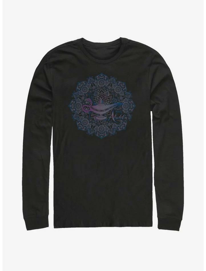 Budget π Disney Aladdin 2019 Lamp Mandala Long-Sleeve T-Shirt π 1 Budget π Disney Aladdin 2019 Lamp Mandala Long-Sleeve T-Shirt π