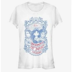 Hot Sale ❤️ Disney Aladdin 2019 Vintage Aladdin 😀 Girls T-Shirt ✔️ -Dressup Outfits Shop 11990073 hi