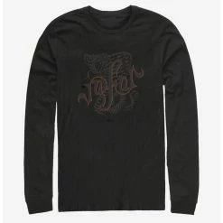 Discount 🥰 Disney Aladdin 2019 Neon Jafar Long-Sleeve T-Shirt 😀