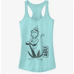 Buy 👍 Disney Aladdin 2019 Abu SideKick Pocket Girls Tank 🤩