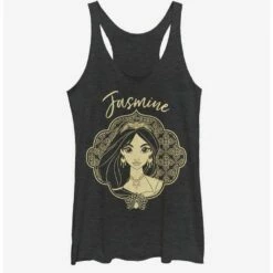 Discount ⭐ Disney Aladdin 2019 Jasmine Portrait 😍 Girls Tank 🛒