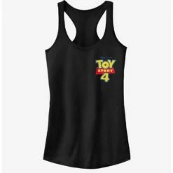 Best Sale ⭐ Disney Pixar Toy Story 4 Chest Color Logo 💯 Girls Tank ✔️