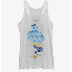 Flash Sale ⭐ Disney Aladdin 2019 All Powerful Genie 😍 Girls Tank ❤️
