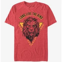 Budget 🔥 Disney The Lion King 2019 Long Live The King Scar T-Shirt ⭐