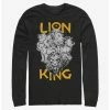 Outlet 💯 Disney The Lion King 2019 Cast Photo Long-Sleeve T-Shirt 🌟
