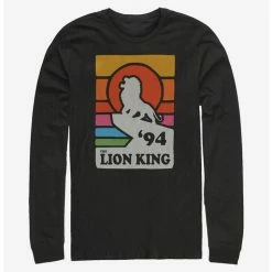 Cheapest ⌛ Disney The Lion King 2019 Vintage Rainbow Long-Sleeve T-Shirt 💯