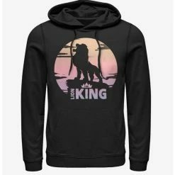 Hot Sale 👍 Disney The Lion King 2019 Sunset Logo Hoodie 🔔