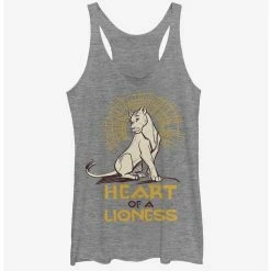 Discount ❤️ Disney The Lion King 2019 Lioness Heart 🎁 Girls Tank 👏