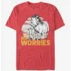 New ⭐ Disney The Lion King 2019 No Worries Club T-Shirt ❤️