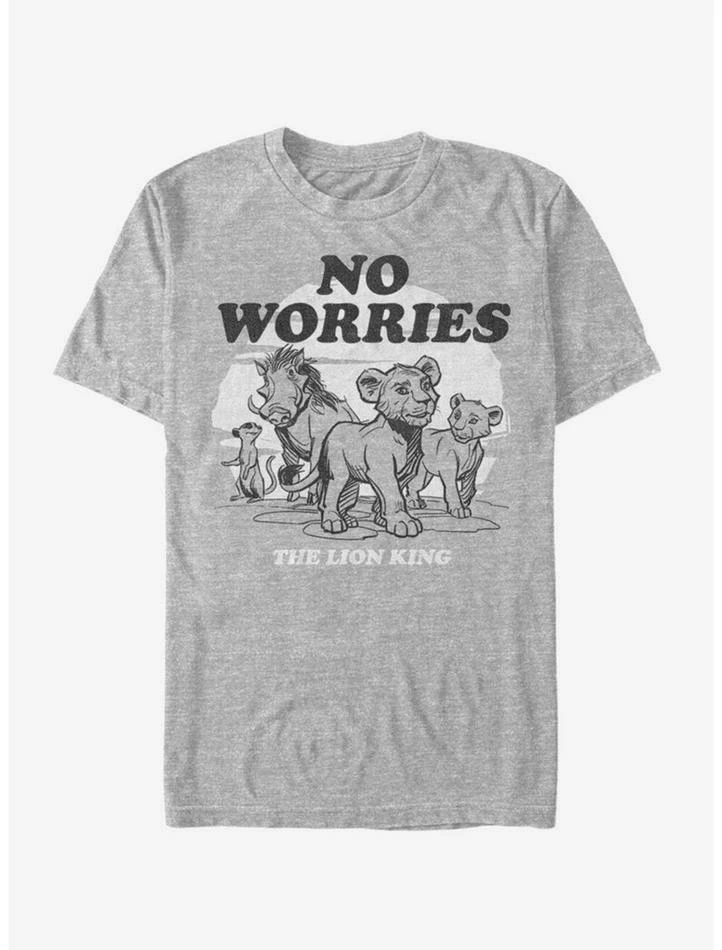 New 😍 Disney The Lion King 2019 No Worries Back T-Shirt 🤩 1 New 😍 Disney The Lion King 2019 No Worries Back T-Shirt 🤩