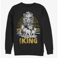 Hot Sale ❤️ Disney The Lion King 2019 Lion King Group Sweatshirt 🔔