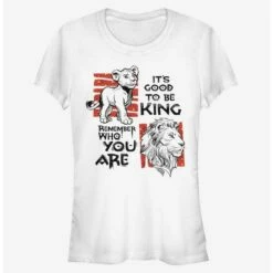 Cheapest 😍 Disney The Lion King 2019 Simba Text Girls T-Shirt 🌟