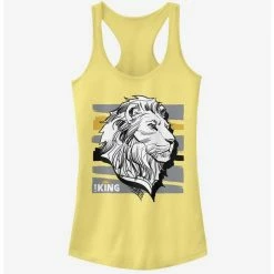Budget 😀 Disney The Lion King 2019 King 👍 Girls Tank ⌛