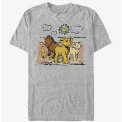 Best Pirce 💯 Disney The Lion King 2019 Hakuna Group T-Shirt ⌛
