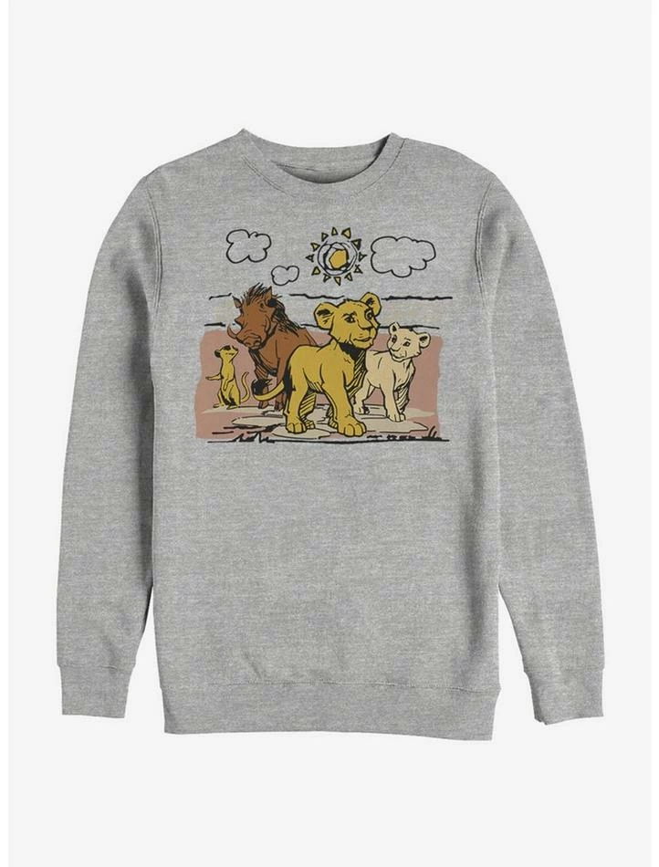 Outlet ✨ Disney The Lion King 2019 Hakuna Group Sweatshirt 💯 1 Outlet ✨ Disney The Lion King 2019 Hakuna Group Sweatshirt 💯