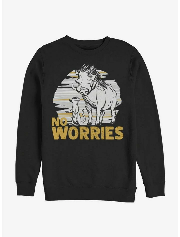 Best deal 🤩 Disney The Lion King 2019 No Worries Club Sweatshirt 🥰 1 Best deal 🤩 Disney The Lion King 2019 No Worries Club Sweatshirt 🥰