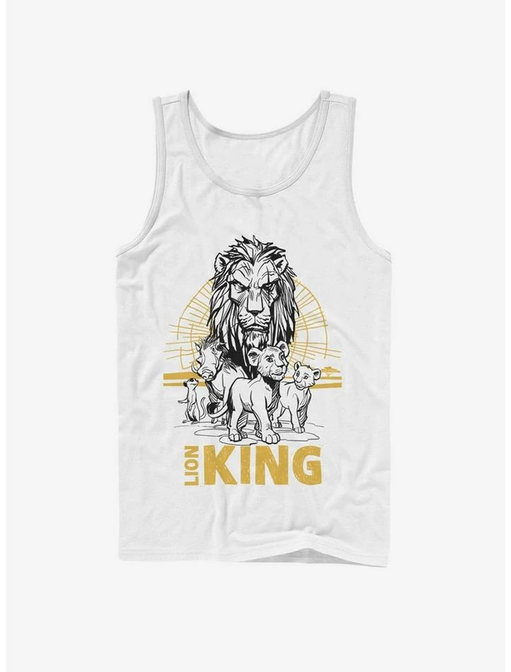 Hot Sale ⭐ Disney The Lion King 2019 Lion King Group Tank 💯 1 Hot Sale ⭐ Disney The Lion King 2019 Lion King Group Tank 💯