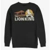 Flash Sale 😀 Disney The Lion King 2019 Savannah Scene Back Sweatshirt 😍