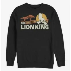 Flash Sale 😀 Disney The Lion King 2019 Savannah Scene Back Sweatshirt 😍