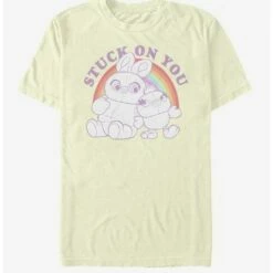 Best reviews of ⭐ Disney Pixar Toy Story 4 Rainbow Pals Natural T-Shirt 😍