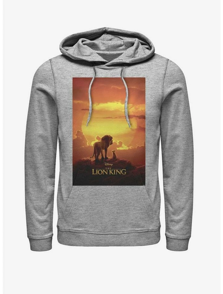 Cheapest 🥰 Disney The Lion King 2019 Pride Rock Poster Heathered Hoodie ⭐ 1 Cheapest 🥰 Disney The Lion King 2019 Pride Rock Poster Heathered Hoodie ⭐