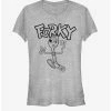 New 🎁 Disney Pixar Toy Story 4 Doodle Fork Girls Heathered T-Shirt ⌛